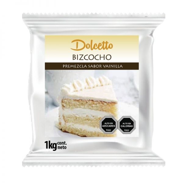 PRE MEZCLA DOLCETTO BIZCOCHO VAINILLA - 1 kg